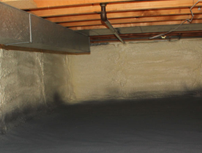 crawl space spray insulation for Oklahoma
